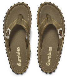 Gumbies Islander Classic Khaki férfi flip-flop Cipőméret (EU): 45 / zöld