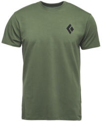 Black Diamond M SS EQUIPMNT FOR ALPINIST TEE férfi póló M / zöld
