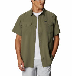 Columbia Utilizer II Solid Short Sleeve Shirt férfi ing XL / sötétzöld