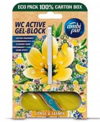 Ambi Pur WC tisztító blokk, 45 g, AMPI PUR, citrus és jázmin (KHT1586) - becsiirodaker