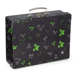 Oxybag A4 OXY NEXT Laminált kisbőrönd, Green Cube (6-06725)
