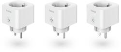 Hama Steckdose Inteligenta Hama 3er Pack, 3680W, WiFi, Culoare Alba (00176939)