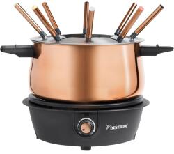 Bestron Set Fondue Bestron AFD850CO pentru 8 persoane, capacitate 1.5 l, putere 1500 W, culoare cupru (AFD850CO)
