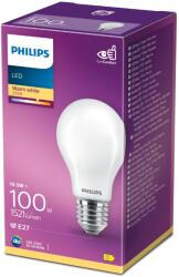 Philips Classic A60, E27, 100 W, meleg fehér