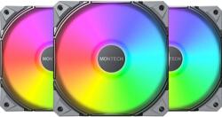 MONTECH E28 PWM ARGB (VEMTE28PWMARGBBK3P)