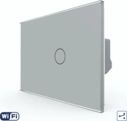 LIVOLO Intrerupator Simplu Cap Scara / Cruce Wi-Fi cu Touch LIVOLO standard italian - Serie Noua (Gri) (vl-fc1sny-2g-3i)