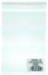 Office Products Pungi plastic cu fermoar pt sigilare, 80x180mm, 40microni, 100buc/set, Office Products-transparente (OF-15072415-90)