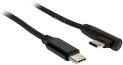 Inter-Tech Cablu de date Inter-Tech 88885581, USB-C male - USB-C male, 1 m, Black (88885581)