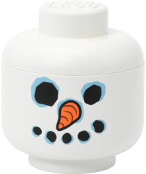 LEGO® Room Copenhagen LEGO Storage Head "Snowman", small (white) (40310815)