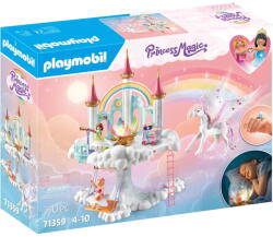 Playmobil Jucarie creativa PLAYMOBIL PLAYMOBIL 71359 Princess Magic Celestial Rainbow Castle, construction toy (71359)