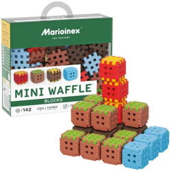 Marioinex Jucarie creativa Marioinex Set De Blocuri Educationale, Marioinex, Mini Waffle, Moale Si Flexibil, Siguranta Produsul Respecta Standardele Europene Ce, Posibilitate De Spalare Sub Apa Curenta Cu Sapun