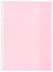 Optima - prod din plastic Folie protectie doc. A4, clapa laterala, inchidere cu capsa, 4/set, 200 microni, Optima -transparent (OP-5101200A4-27)