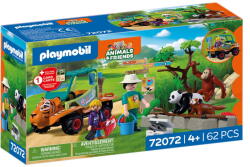 Playmobil Jucarie creativa PLAYMOBIL Playmobil 72072 Animals & Friends Zoo: Zoo keeper mobile (72072)