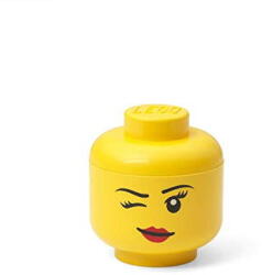 LEGO® Room Copenhagen LEGO Storage Head "Whinky", mini, storage box (yellow) (40330809)