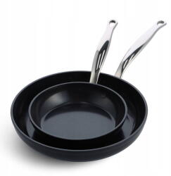 GreenPan Set tigai GreenPan Barcelona Pro 20x28cm, negru, aluminiu, ceramica Thermolon Infinity Pro (CC005335-001)