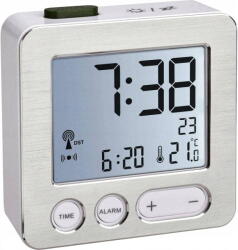 TFA Ceas Digital TFA Germania, Radiocomandat, Thermometro, Alarma (60.2545.54)