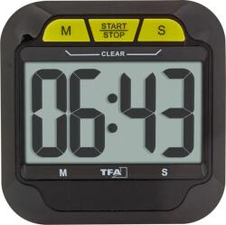 TFA Timer digital cu cronometru TFA 38.2054. 01 negru (38.2054.01)