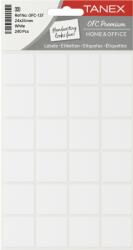 Tanex Etichete autoadezive, 24 x 24 mm, 80 buc/set, TANEX, alb (TX-OFC-137-WH)