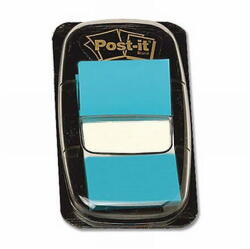 3M Index Plastic 3M Post-It 680, Bleu (680-23)