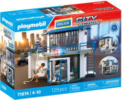 Playmobil Jucarie creativa PLAYMOBIL Playmobil 71874 City Action Police station with wanted room (71874)
