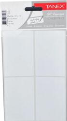 Tanex Etichete autoadezive, 51.5 x 79 mm, 30 buc/set, TANEX, alb (TX-OFC-135-WH)