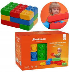 Marioinex Jucarie creativa Marioinex Set De Blocuri De Constructie, Marioinex, Gigant Xxl, Material Plastic Reciclat Calitate, Varsta De La 2 Ani, Certificari Ce Siguranta, Constructie Indestructibila Copii, 48