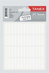 Tanex Etichete autoadezive, 5 x 35 mm, 560 buc/set, TANEX, alb (TX-OFC-101-WH)