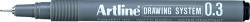 Artline Marker pentru desen tehnic ARTLINE, varf fetru 0.3mm - negru (EK-233-BK)