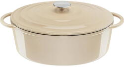 Tefal Lov Cast Iron Oval Roaster 34cm 7.2L Beige With Lid (E25906)