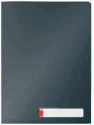 Leitz Mapa LEITZ Cosy, cu eticheta si 3 separatoare, PP, A4, 40 coli, gri antracit (L-47160089)