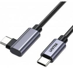Unitek USB-C cable 90° PD100W 1m
