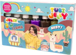 TUBAN Jucarie creativa TUBAN Set Tubi Jelly cu 6 culori - Lama, Tuban (TU3327)