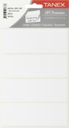 Tanex Etichete autoadezive, 100 x 35.5 mm, 80 buc/set, TANEX, alb (TX-OFC-136-WH)