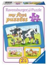 Ravensburger Ukladanka 3 x 6 items - Good pet friends