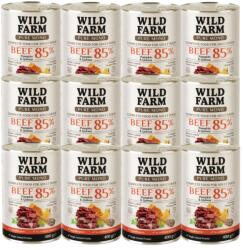  Wild Farm WILD FARM PURE MONO Marhahús Tök és Quinoa 12x400g monoprotein kutyatáp