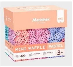 Marioinex Jucarie creativa Marioinex Set de constructie Marioinex Mini Waffle, set de construit pastel, pentru 3+ ani, multicolor, 400 piese (908402)
