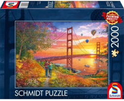 Schmidt Spiele Puzzle Schmidt Spiele Schmidt Spiele Walk to the Golden Gate Bridge, puzzle (2000 pieces) (59773) Puzzle