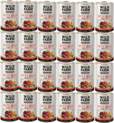  Wild Farm WILD FARM PURE MONO Marhahús Tök és Quinoa 24x400g monoprotein kutyatáp