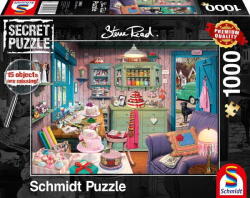 Schmidt Spiele Puzzle Schmidt Spiele Schmidt Spiele Steve Read: Secret Puzzles - Grandmas Room (1000 pieces) (59653) Puzzle