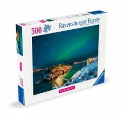 Ravensburger Puzzle 500 Northern Lights over the Bergsfjord