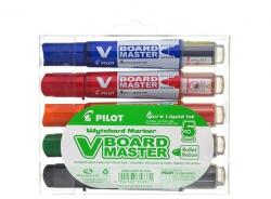 Pilot Vboard Master táblamarker, kerek hegy, 2, 3 mm, 5 db/szett (CLB_0000153187)