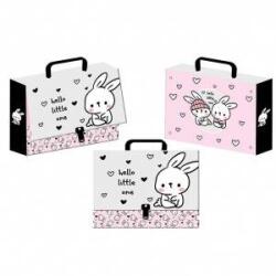 Beniamin Cardboard briefcase for clip girl with crawler A4+ mix Beniamin (5450)