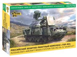 Zvezda Model Kit militar 5081 - TOR-M2/SA-15 "Gauntlet" (1: 72) (32-5081)