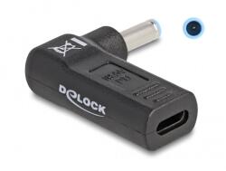 Delock Laptop töltőkábel adapter USB-C anya - HP 4 60004 (60004)