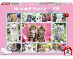Schmidt Spiele Puzzle 100 el. Kocięta