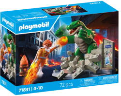 Playmobil Jucarie creativa PLAYMOBIL Playmobil 71831 Heroes: Hero showdown with the giant lizard (71831)