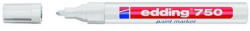 edding Marker cu efect de lac, Edding, Vopsea 750, Alb (4-750049)
