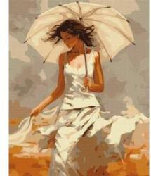 Ideyka Painting by numbers - Girl with umbrella
