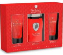 Tonino Lamborghini Sportivo Set Eau De Toilette Spray 125ml + Aftershave Lotion 100ml + Shower Gel 100ml