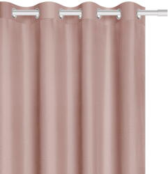 Spod Igły i Nitki Függöny, poliészter, 140x250, rózsaszín (5101153)